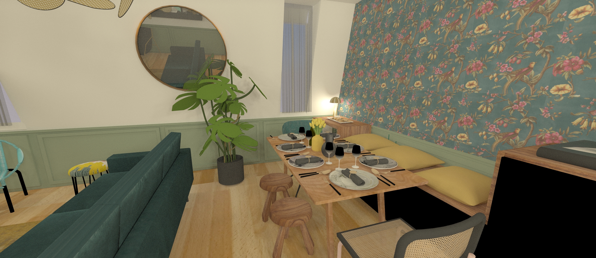 Salon 1 Delphine Proposition 3 - REPAS